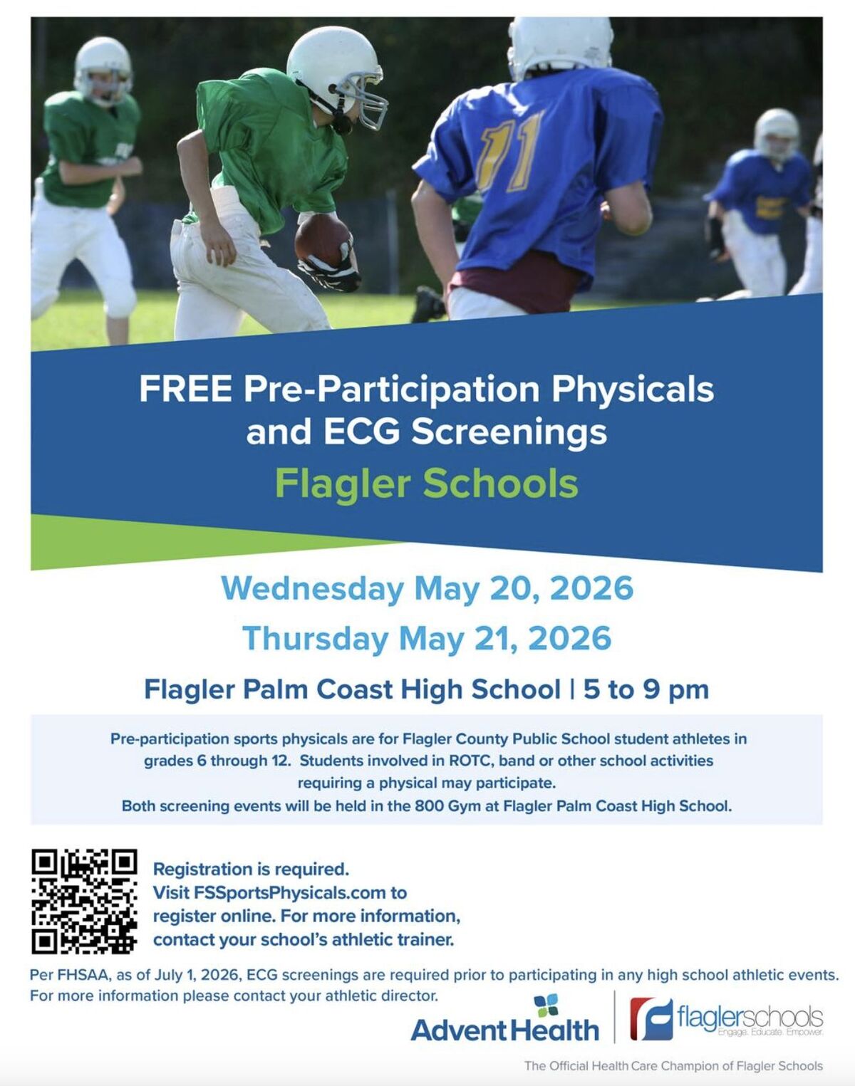 FREE Sports Physicals