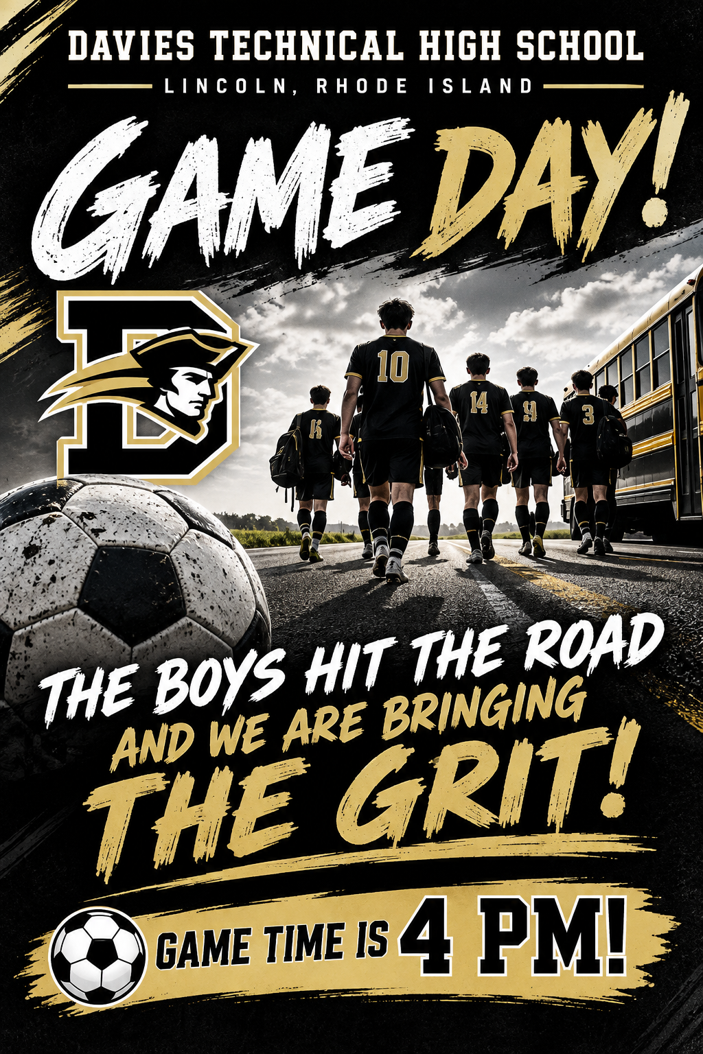 Davies road game Thursday 4 pm