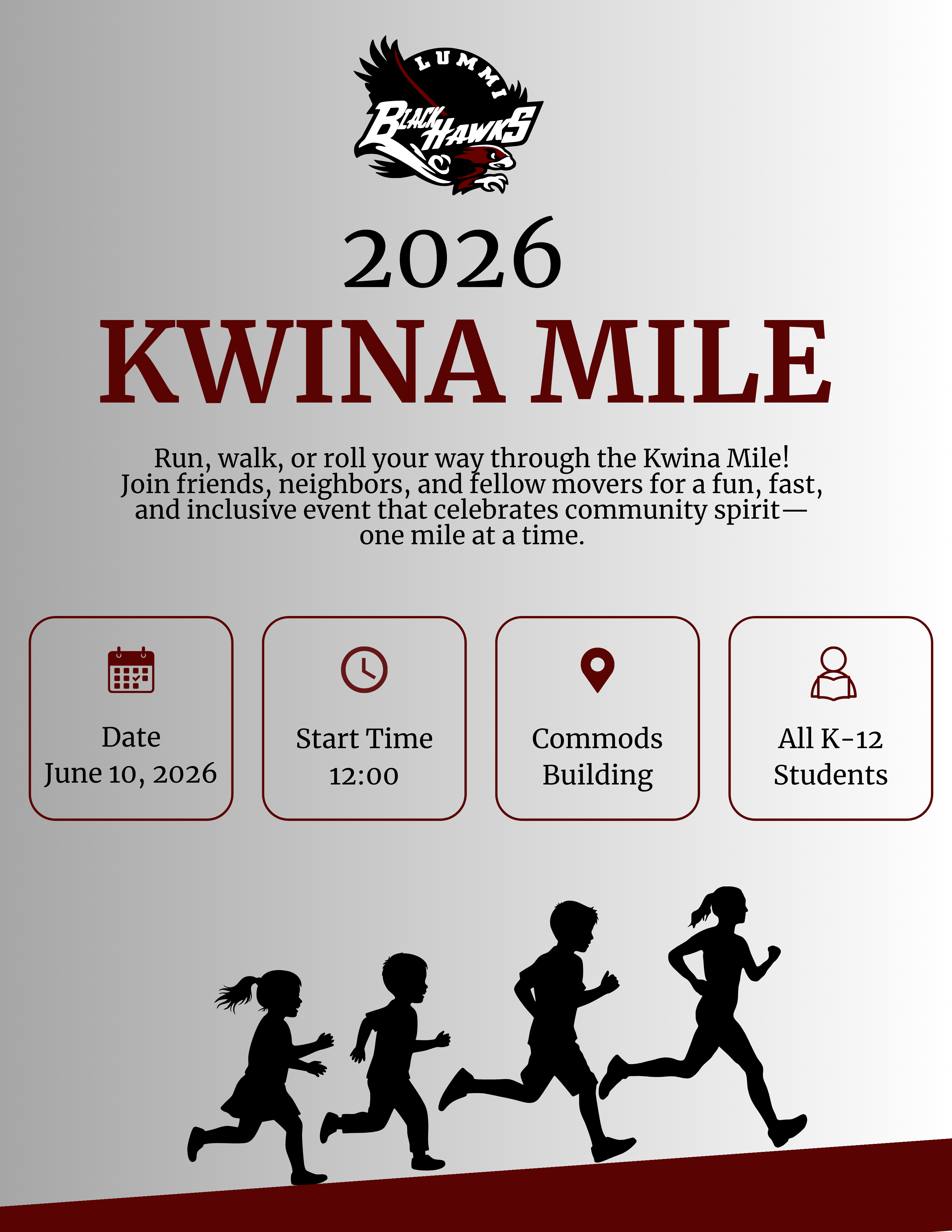 Upcoming Kwina Mile Event – June 10