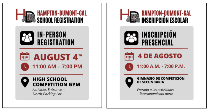 In-Person Registration & National Night Out