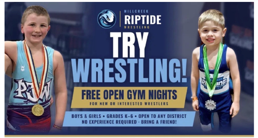 TRY WRESTLING!  