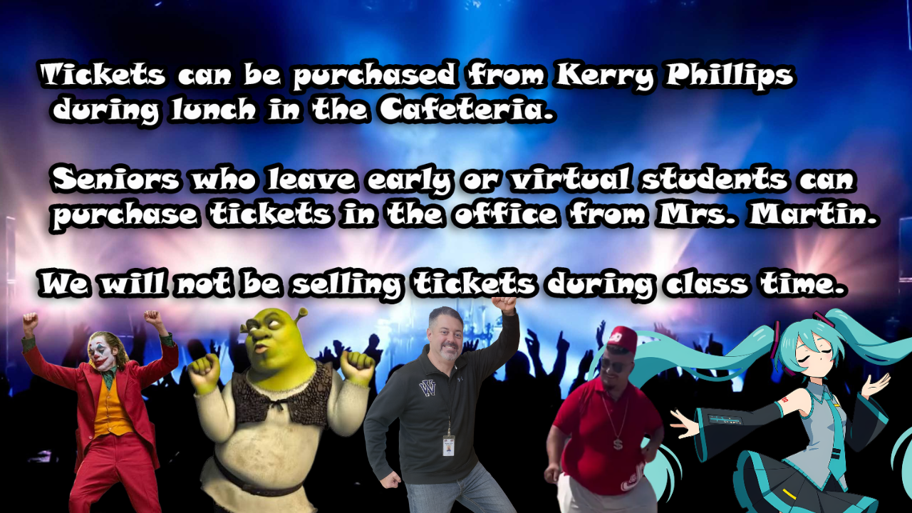 Homecoming Dance Tickets Part 2