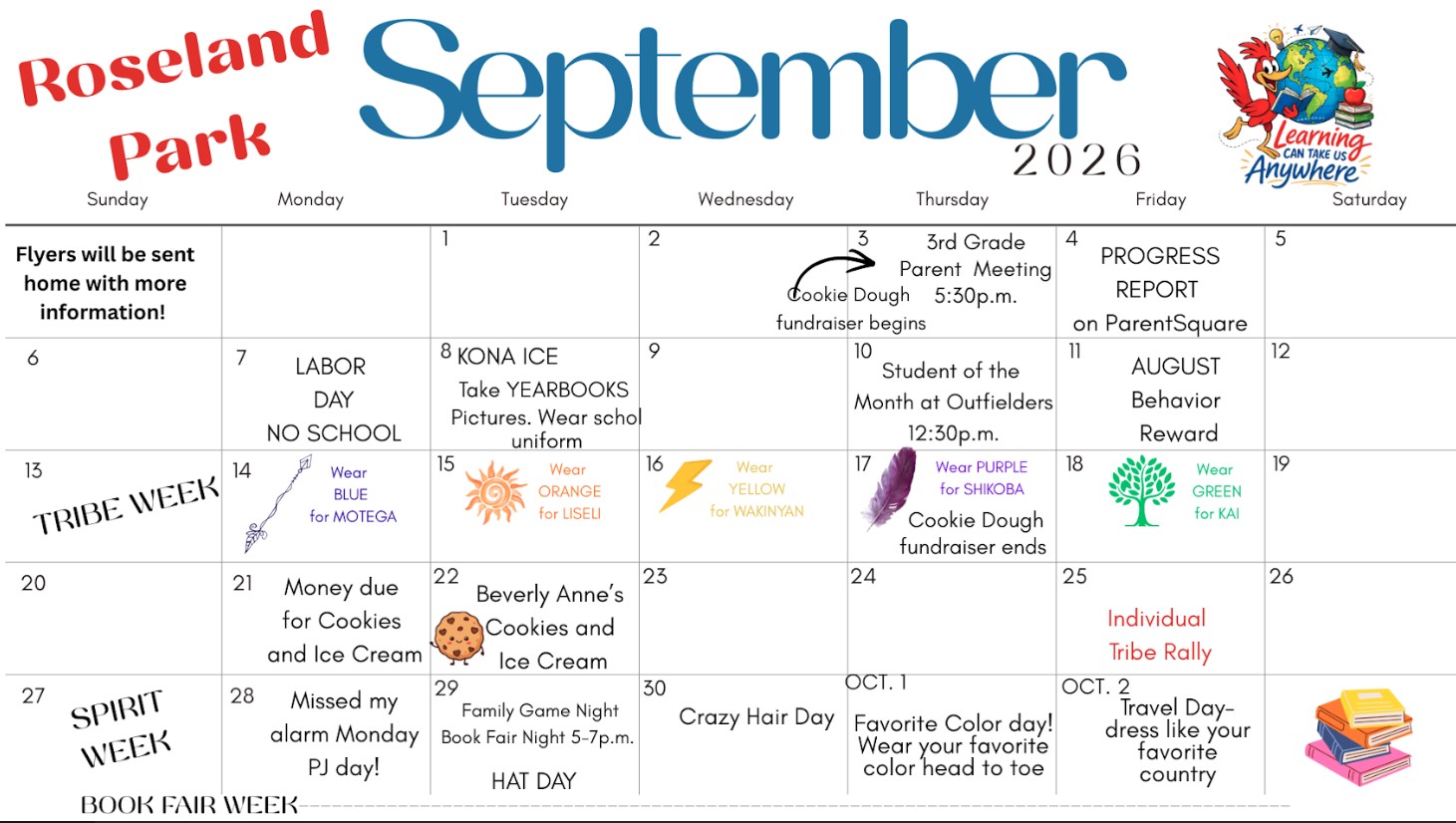 Upcoming Events in September