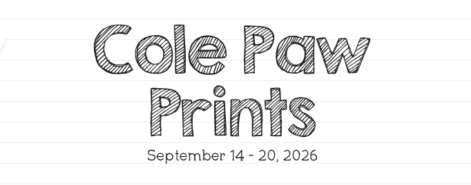 Paw Print - 9/14/26