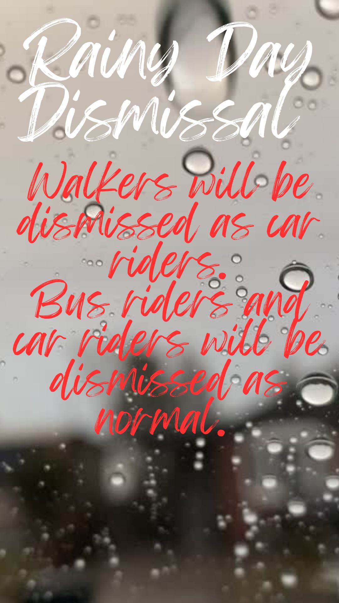 Rainy Day 