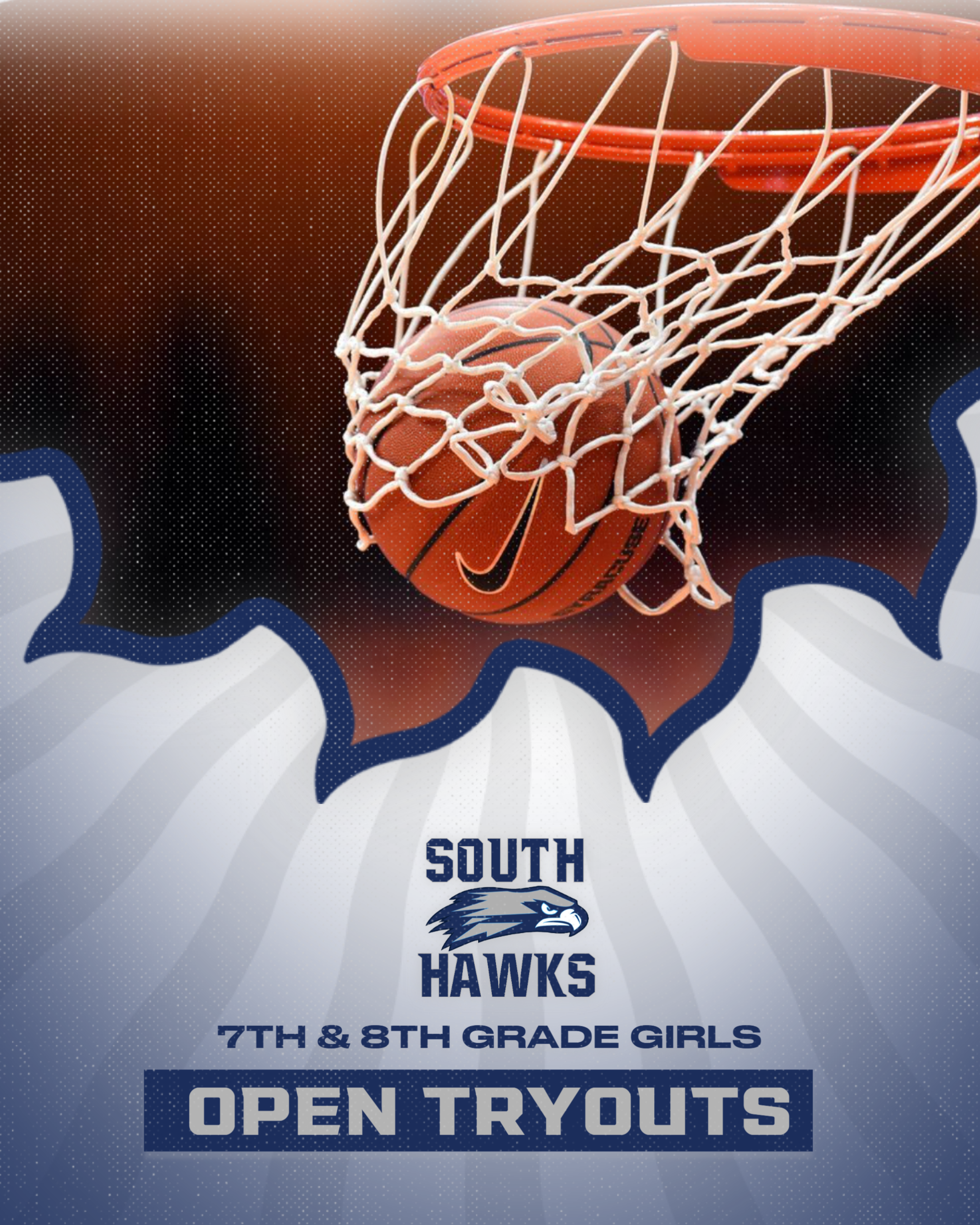 🏀💙 CALLING ALL SOUTH GIRL ATHLETES! 💙🏀