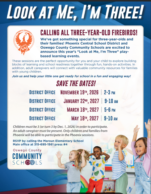 Calling All 3 Year Old Firebirds!!