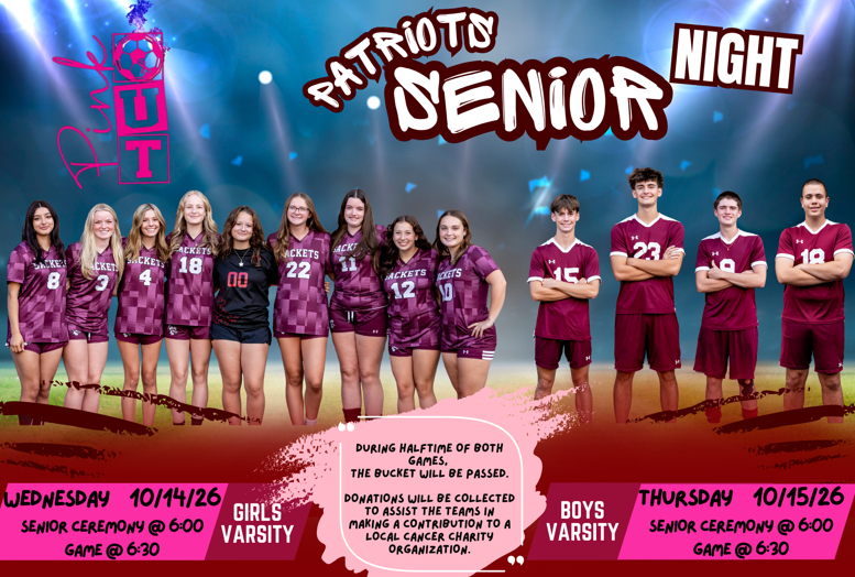 Sackets Harbor Soccer Senior Nights