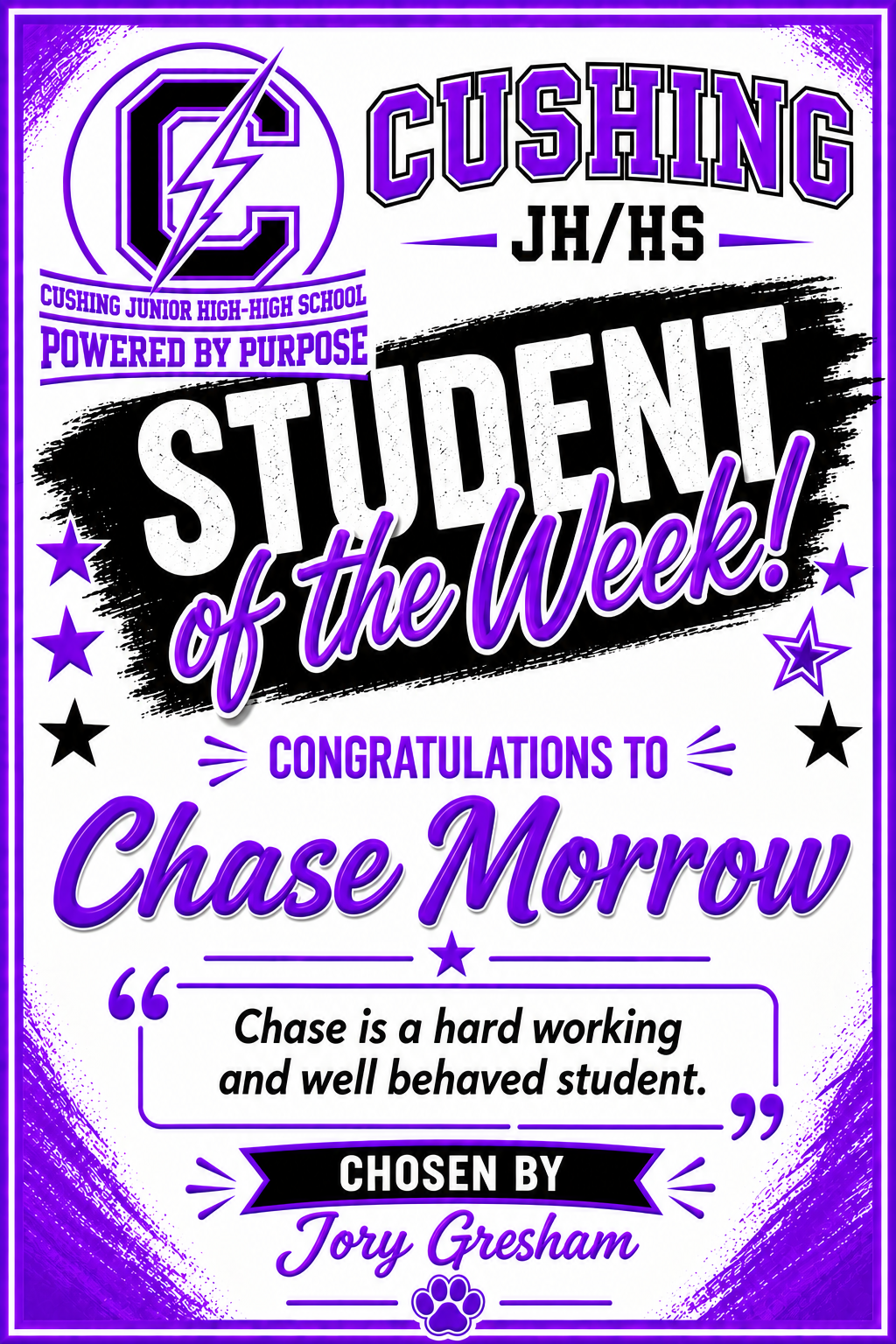 Students of the Week