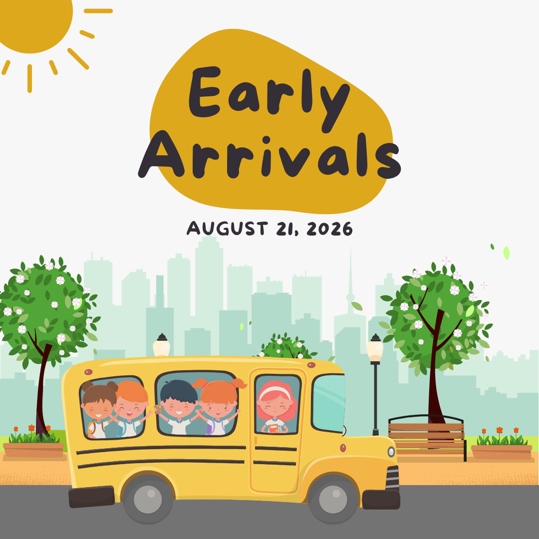 Early Bus Arrival for Intermediate and Elementary Students