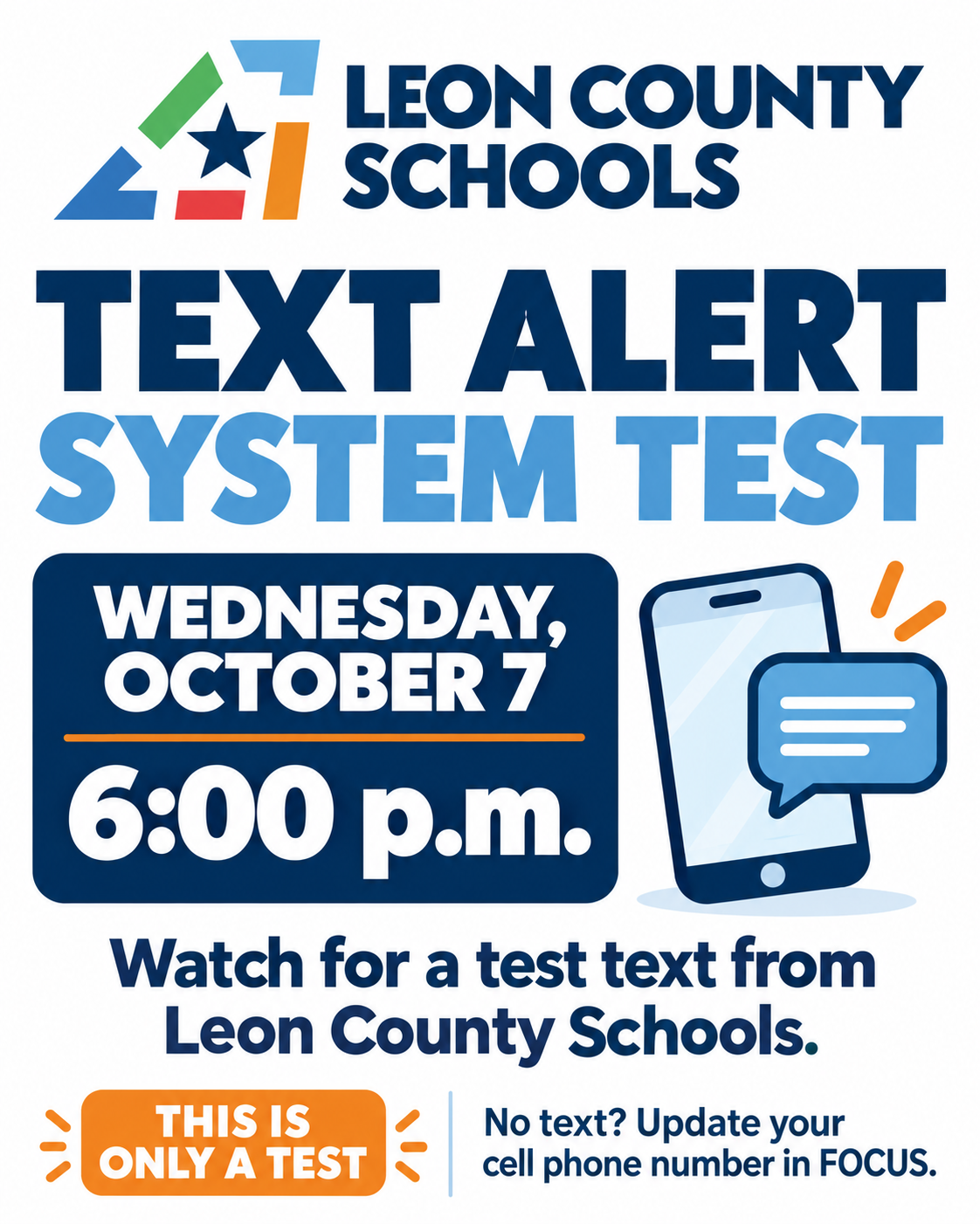 Weather Monitoring Update and Text Alert TEST Tonight