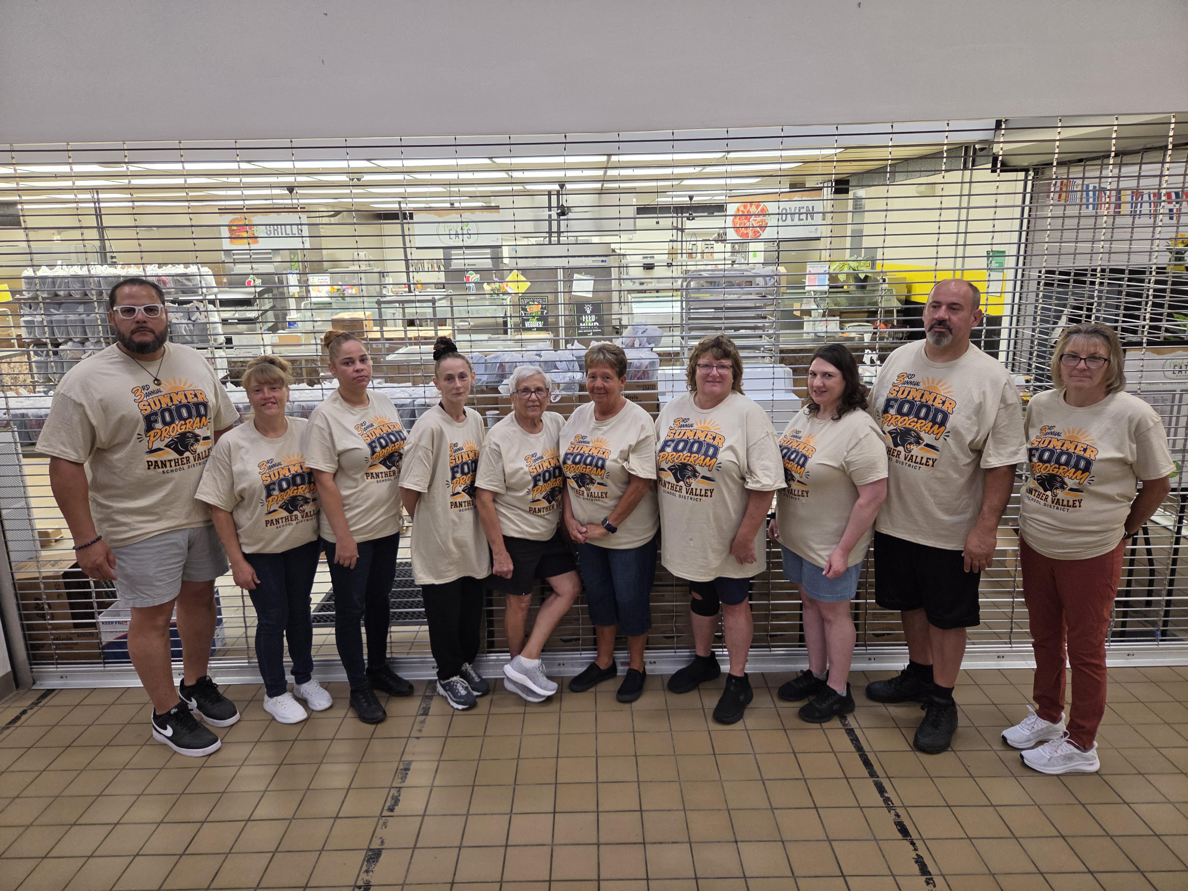 Thank You Cafeteria Staff Members!
