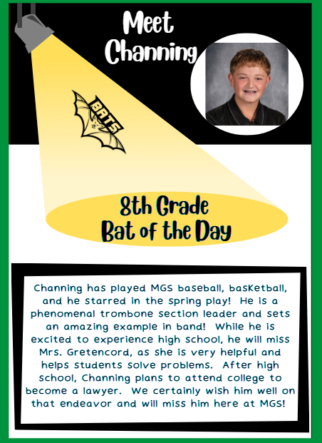 8th Grade Bat of the Day