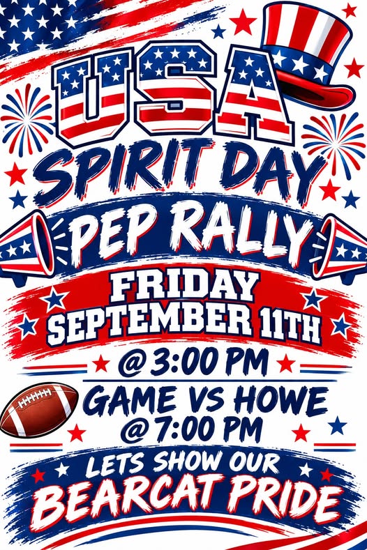 Pep Rally on Friday!