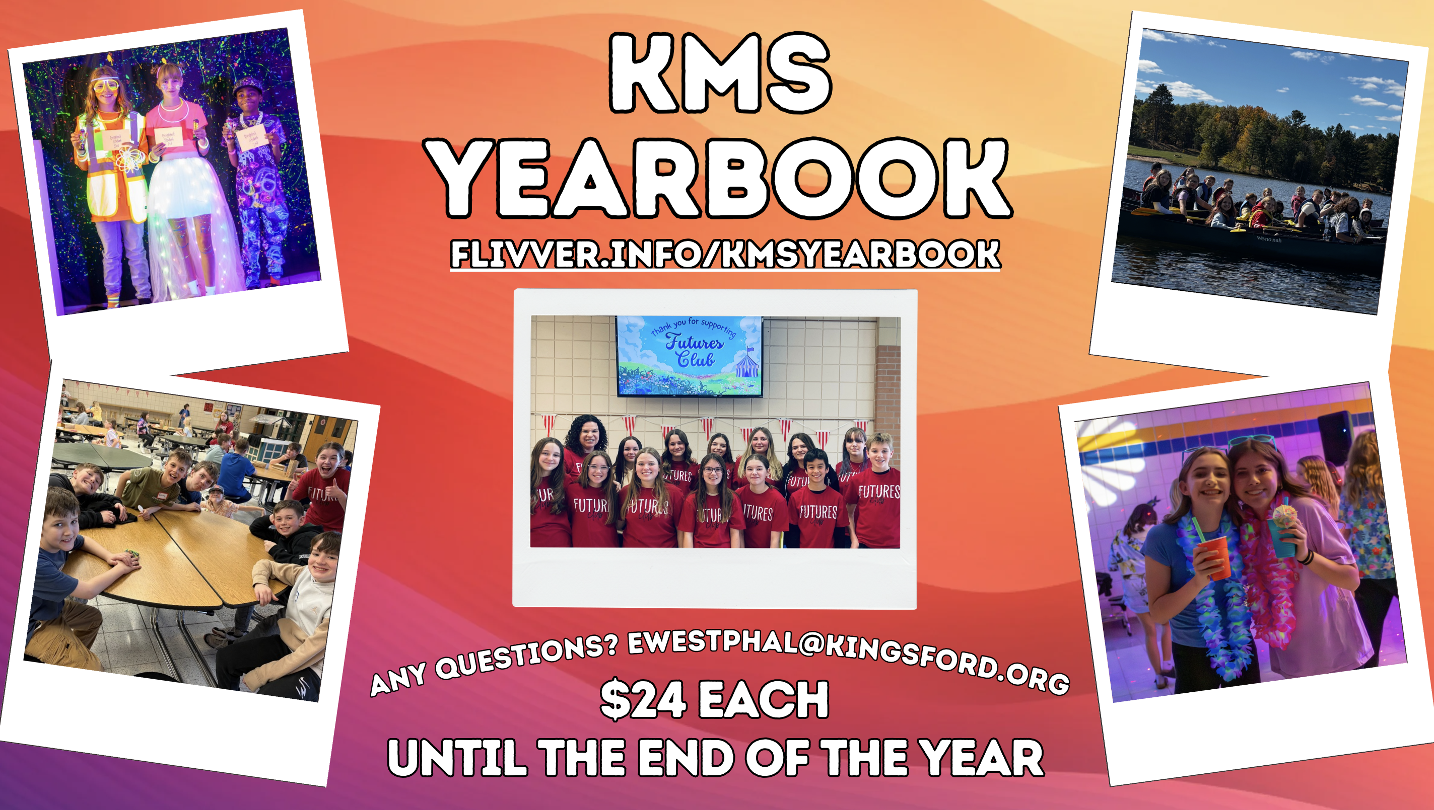 Reminder: Order Your KMS Yearbook Today!