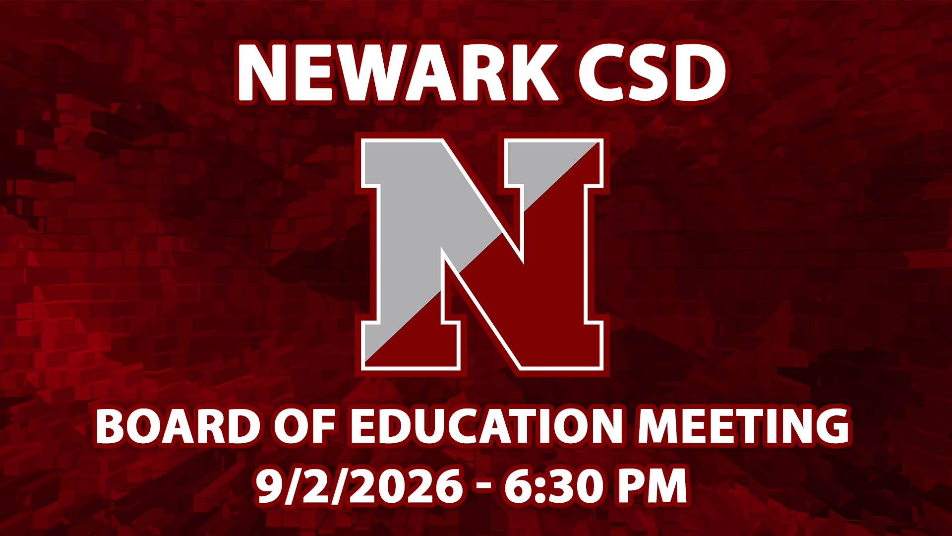 Board of Education Meeting - 9/2/2026 - 6:30 PM