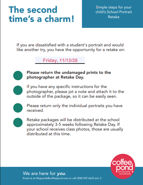 Informational Update - Picture retakes, 11/13