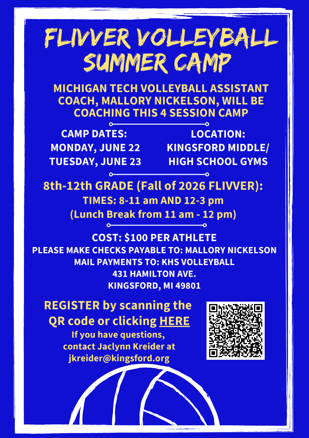 Future Flivver Volleyball Players – Don't Miss This Opportunity!