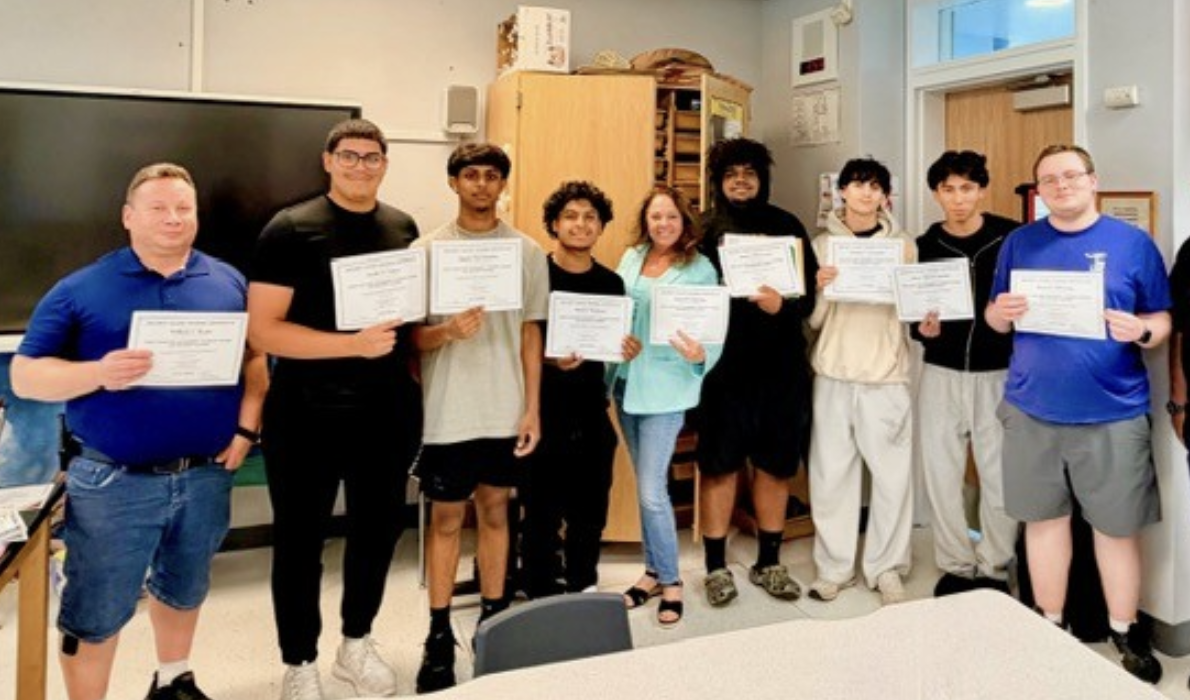 Sachem East Seniors Gain Competitive Edge with On-Site Security Guard License Certification Training 