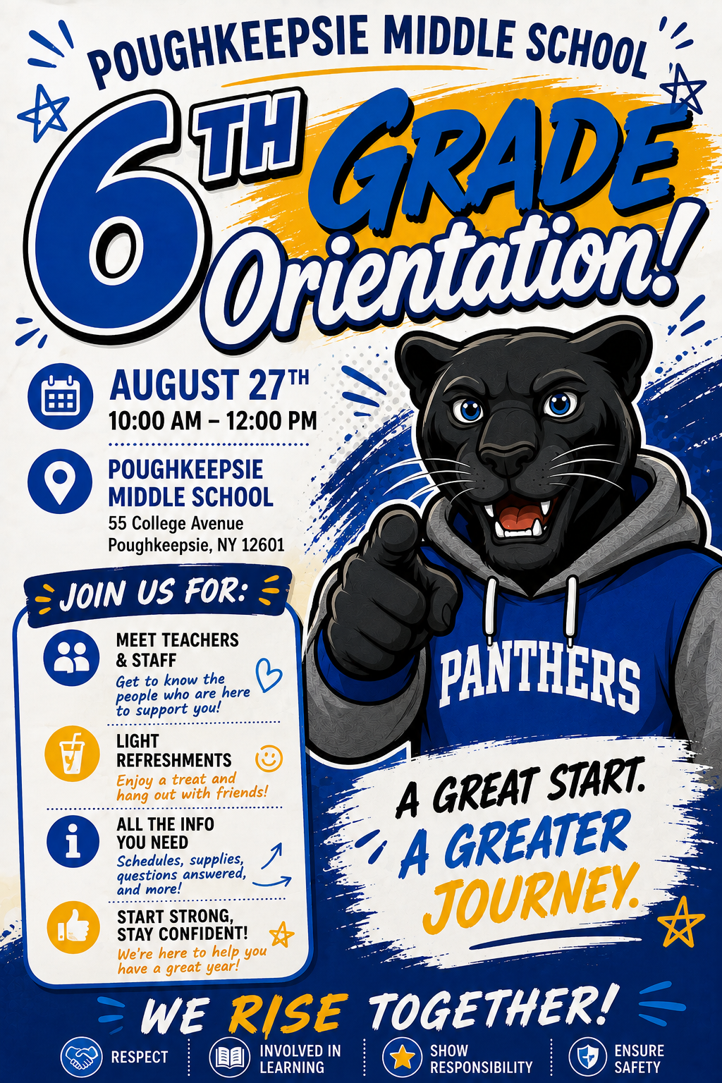 PMS 6th grade orientation set for Aug. 27