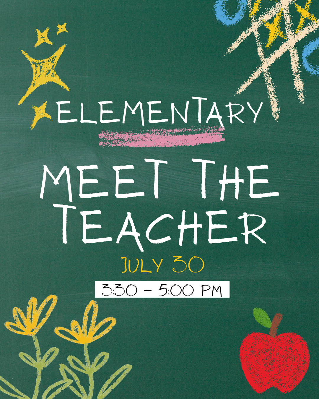 Elementary Meet the Teacher