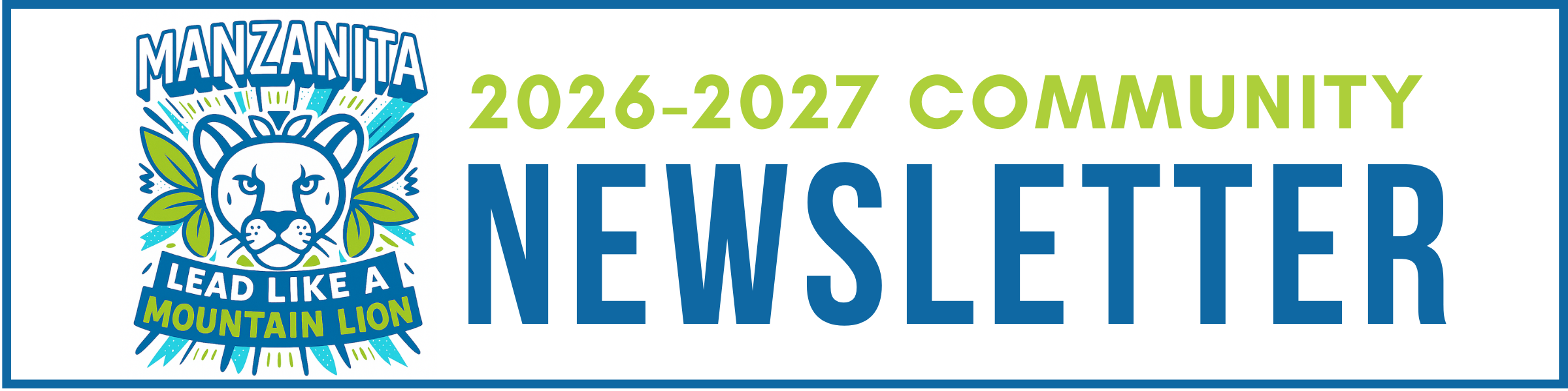 Manzanita Newsletter (Week of 9.21.26)