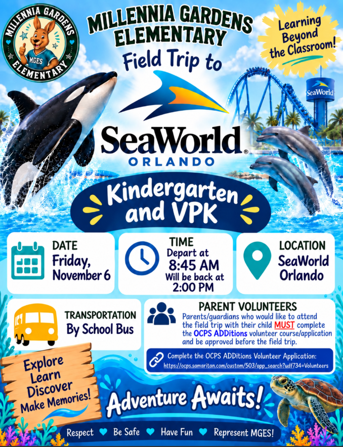 Sea World Field Trips