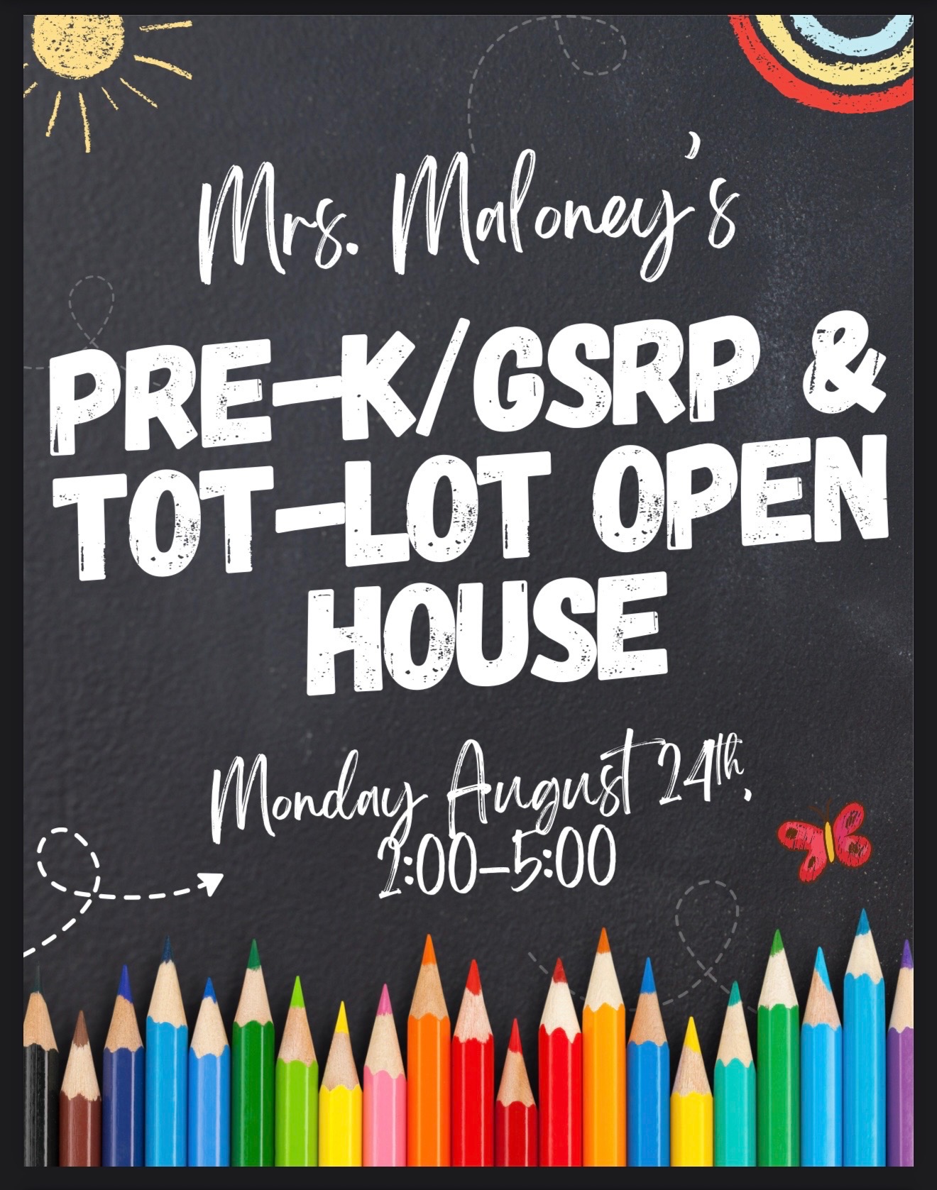 Pre-K & Tot Lot OPEN HOUSE!