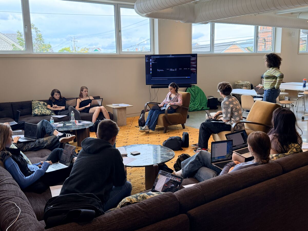 Students design, engage in video production and broadcasting retreat