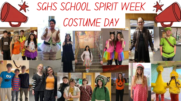 SG HS Spirit Week Costume Day - Class Themes!