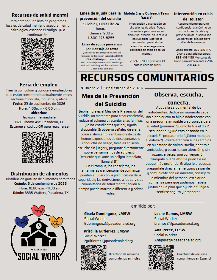 Community Resources