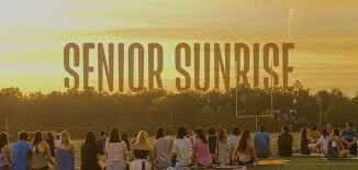 SENIOR SUNRISE MAY 26