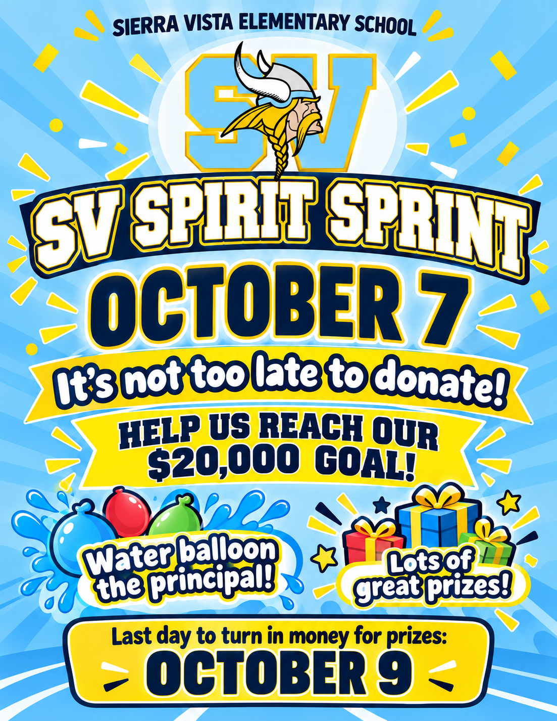 SV Spirit Sprint - this Wednesday!
