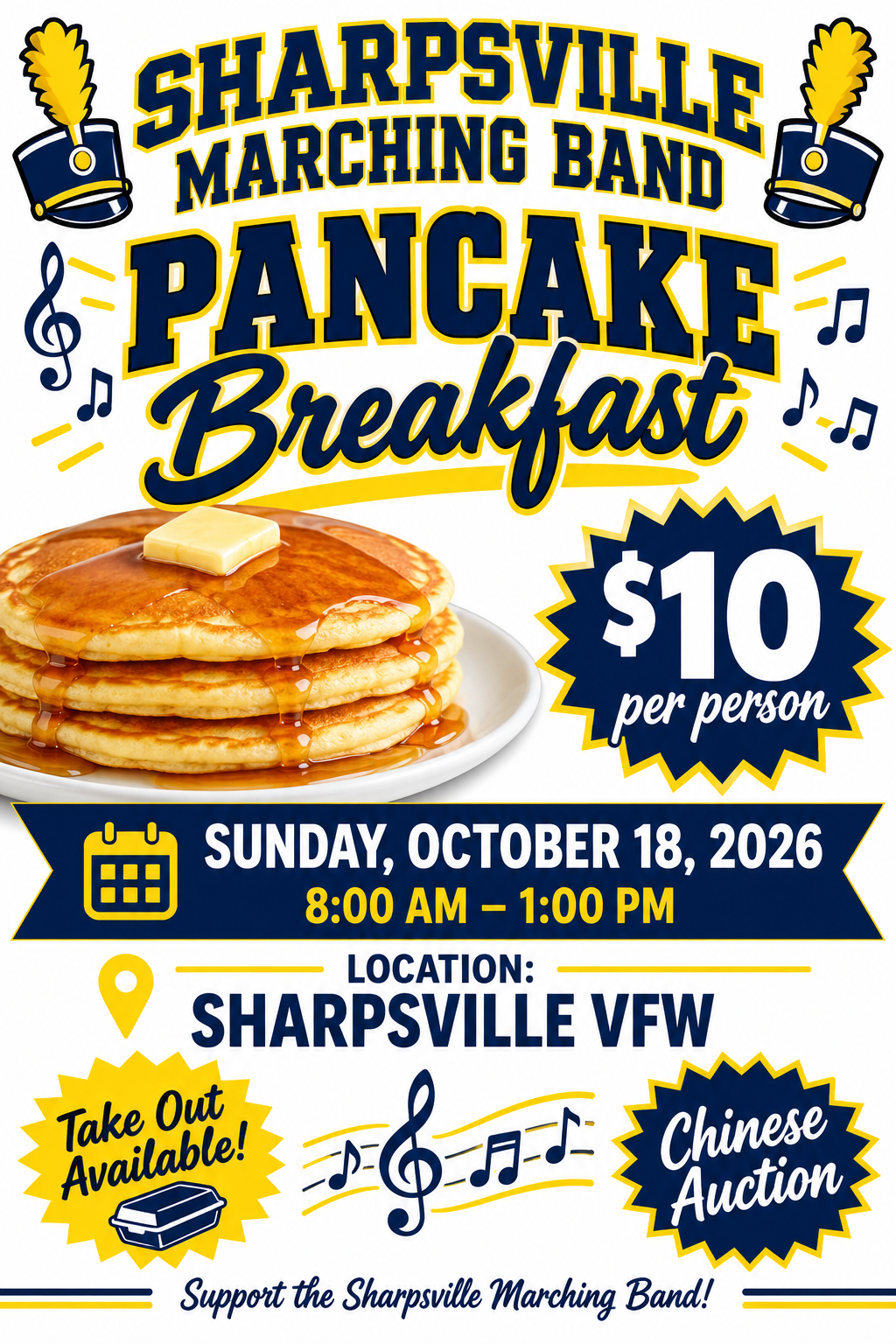 Band Pancake Breakfast 