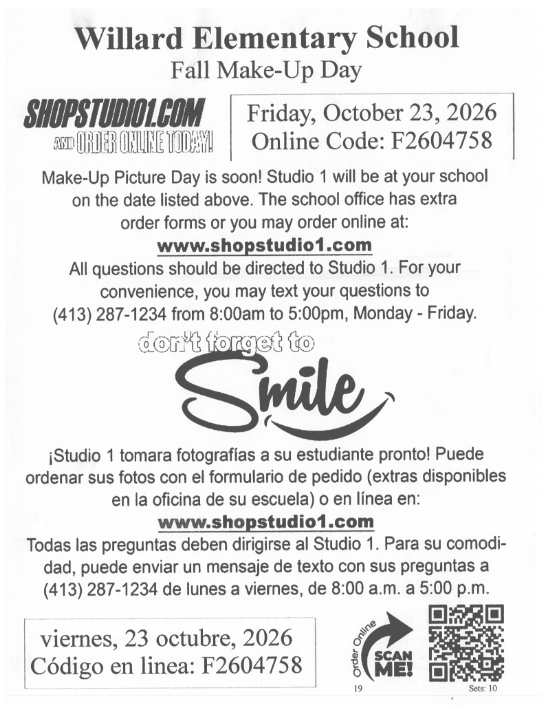 Picture Day make-ups