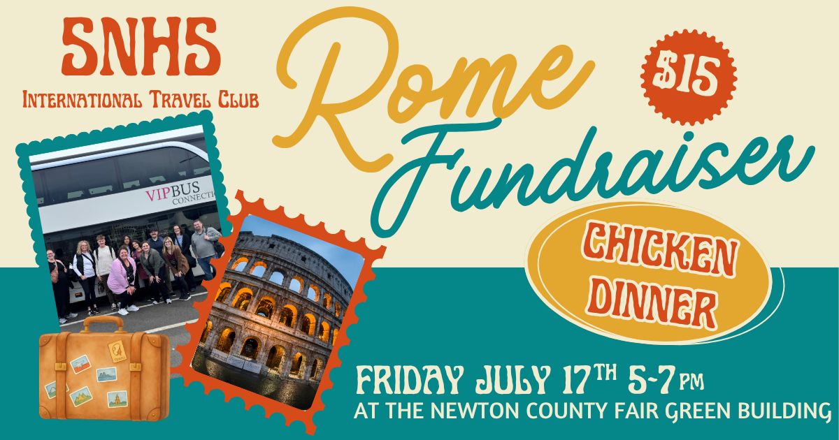 SNHS International Travel Club will be hosting a Fundraiser Dinner!