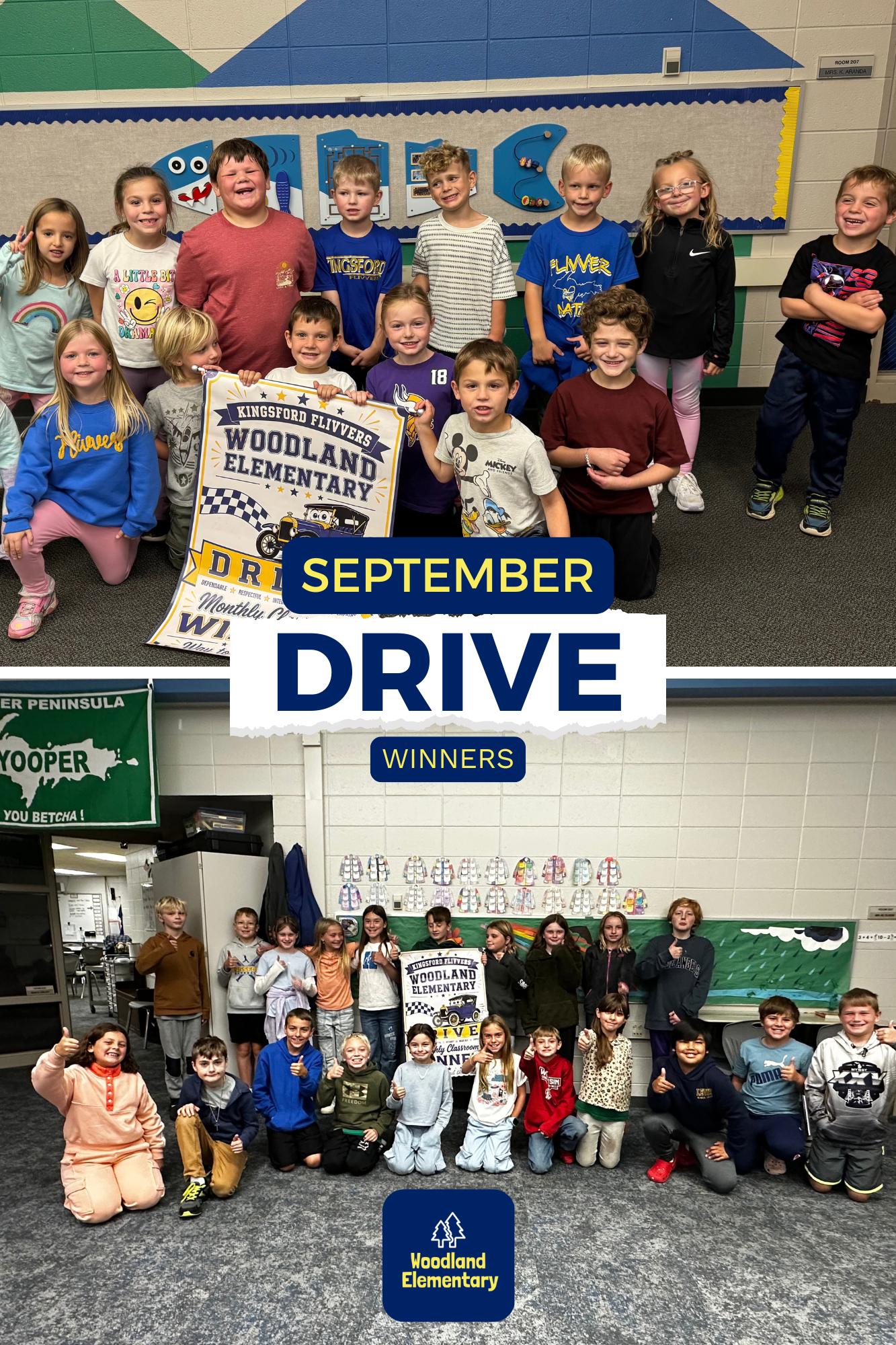 Our DRIVE Classroom Winners Are In for September! 🏁