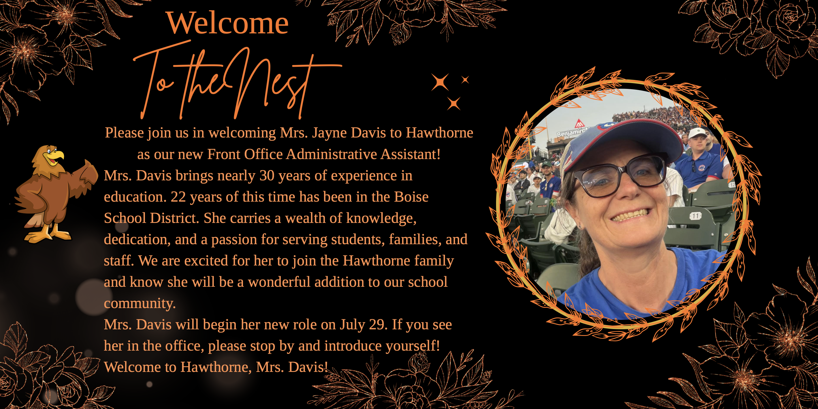 Hawthorne Welcomes to the Nest