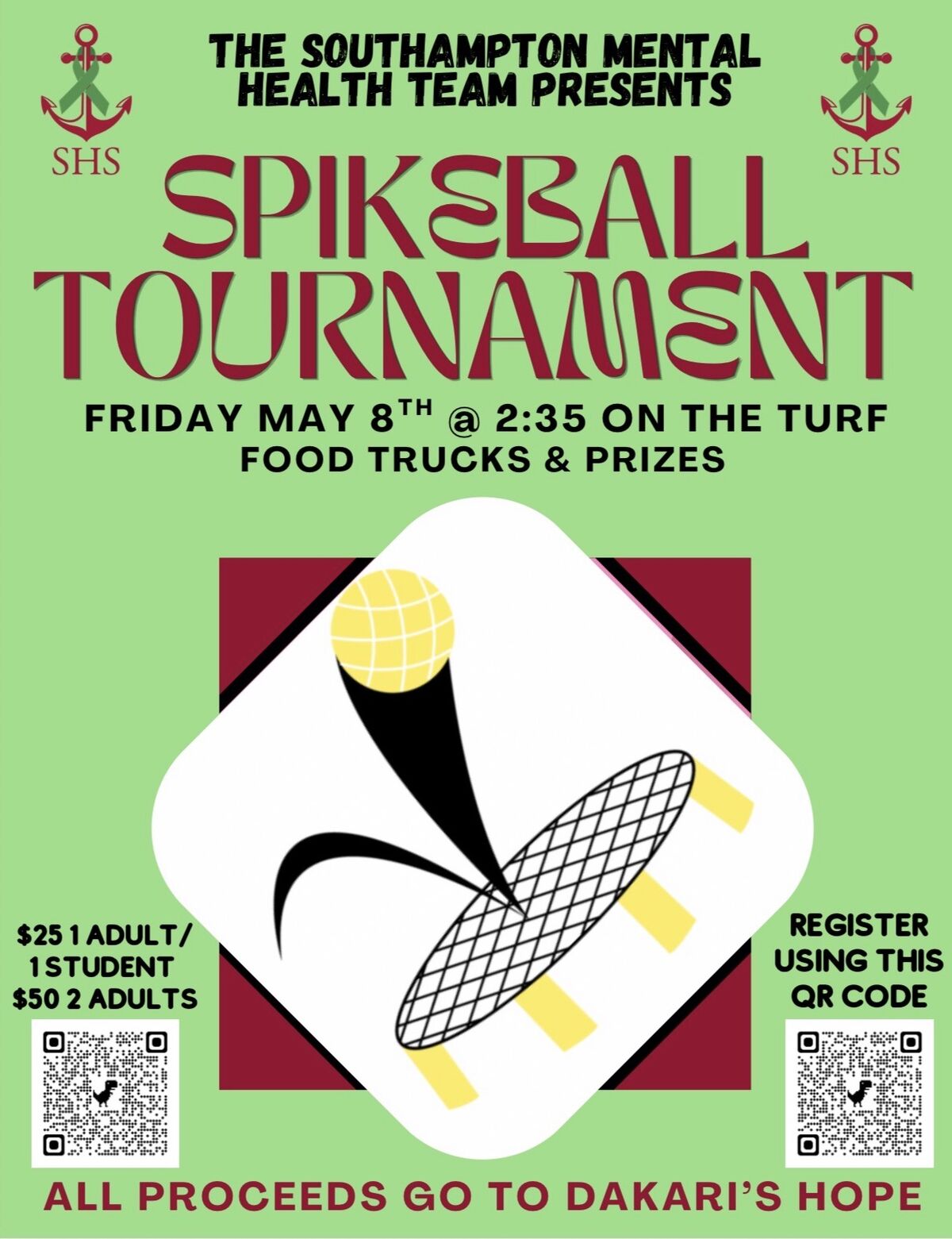 SHS Spikeball Tournament