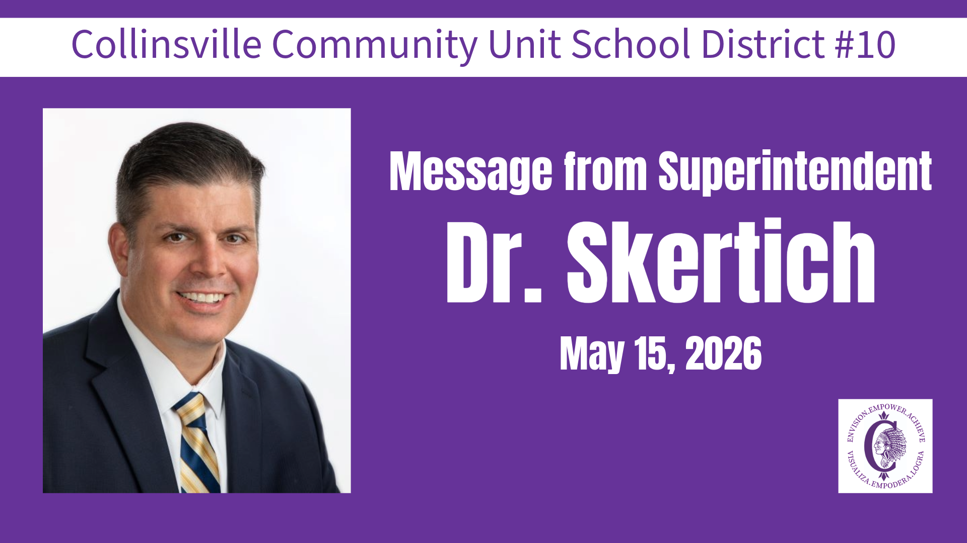 Watch Dr. Skertich's 2025-26 End-of-Year Update Message 