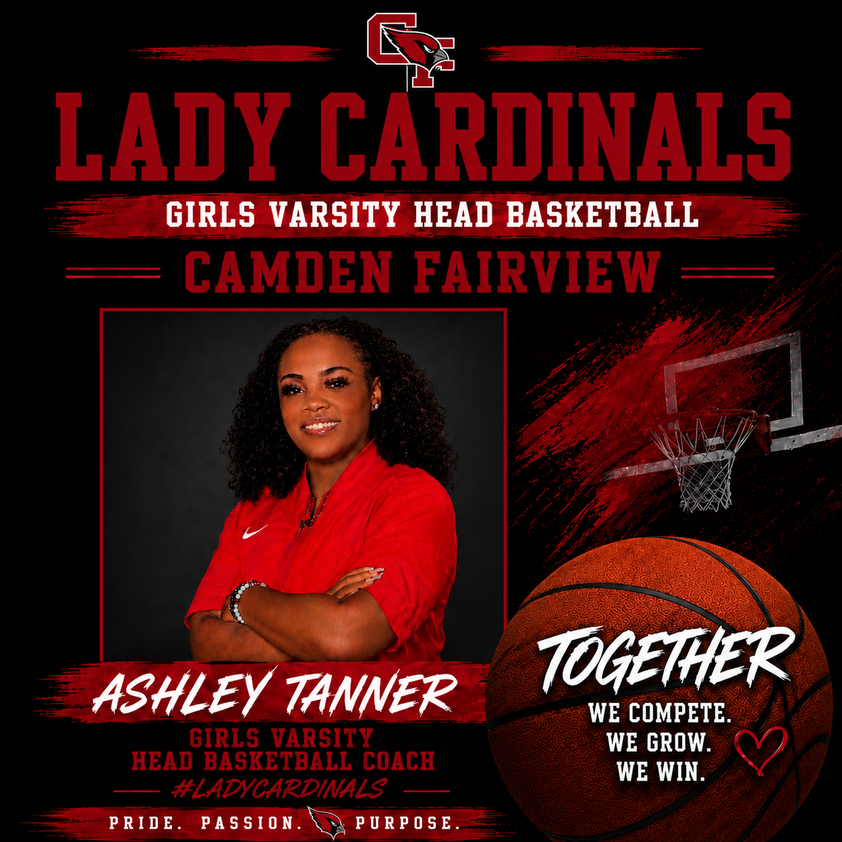 Camden Fairview Names Ashley Tanner Head Girls Basketball Coach