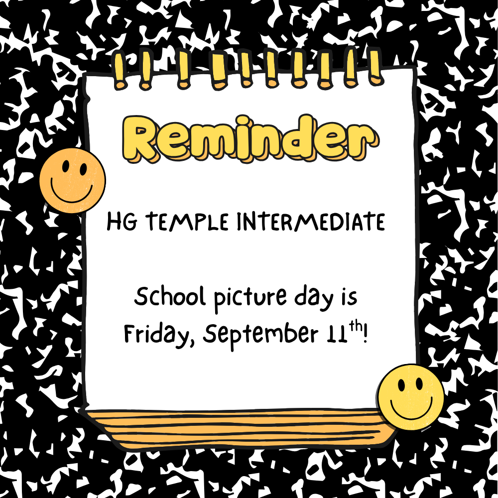 Fall Picture Day - THIS FRIDAY