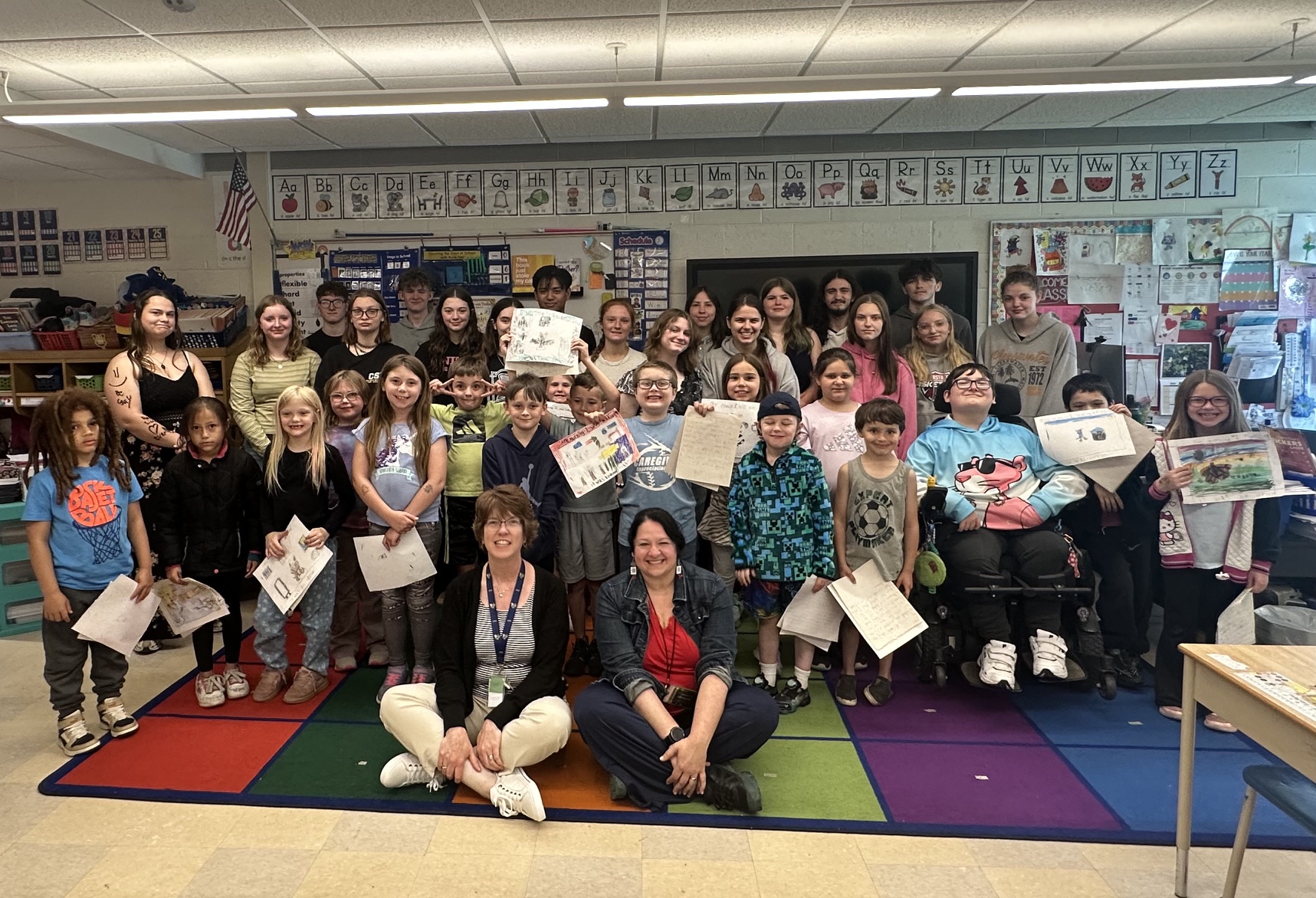 Metamorphosis Project Brings Together Students Across Grade Levels