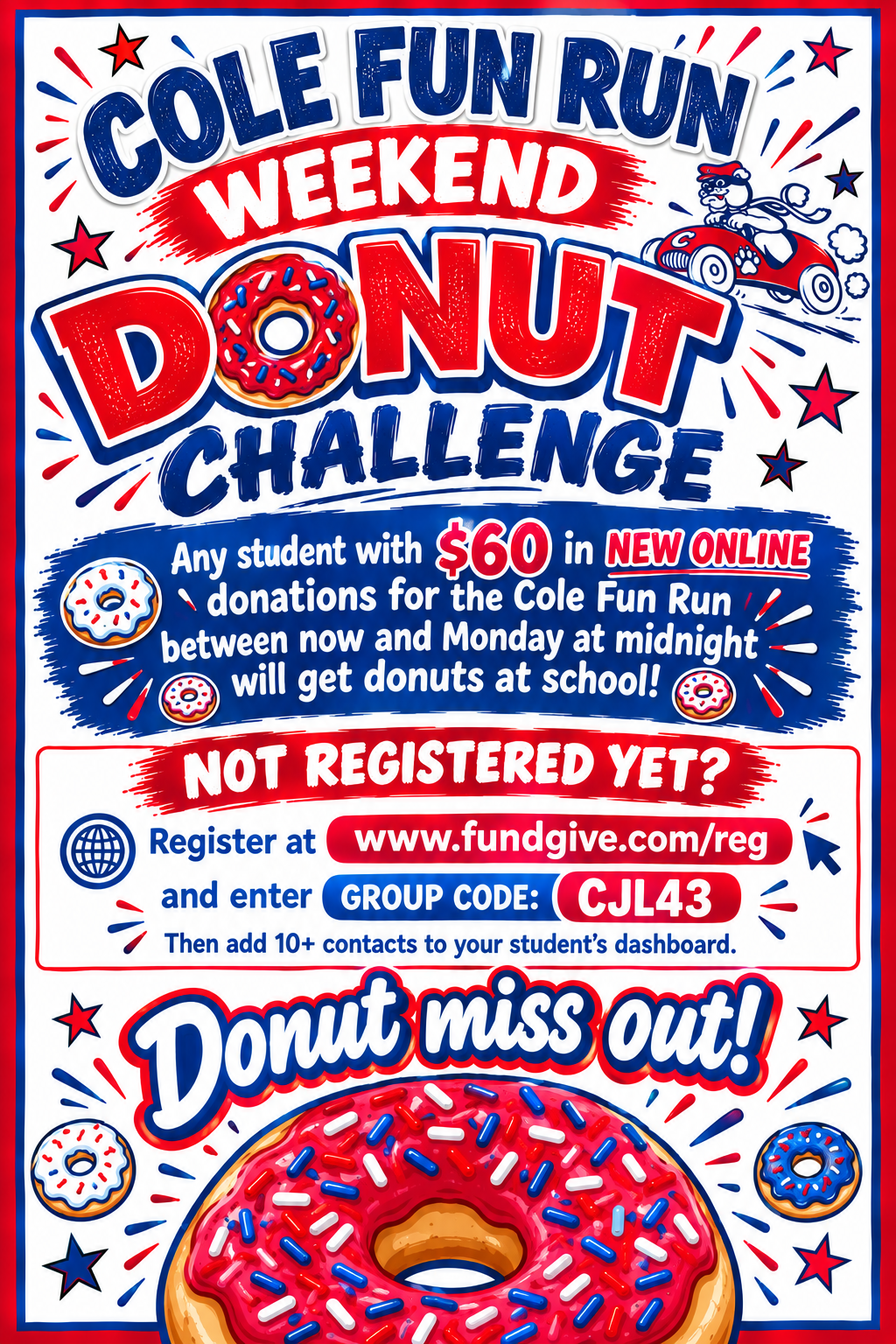 🍩DONUT CHALLENGE! Earn Donuts at School