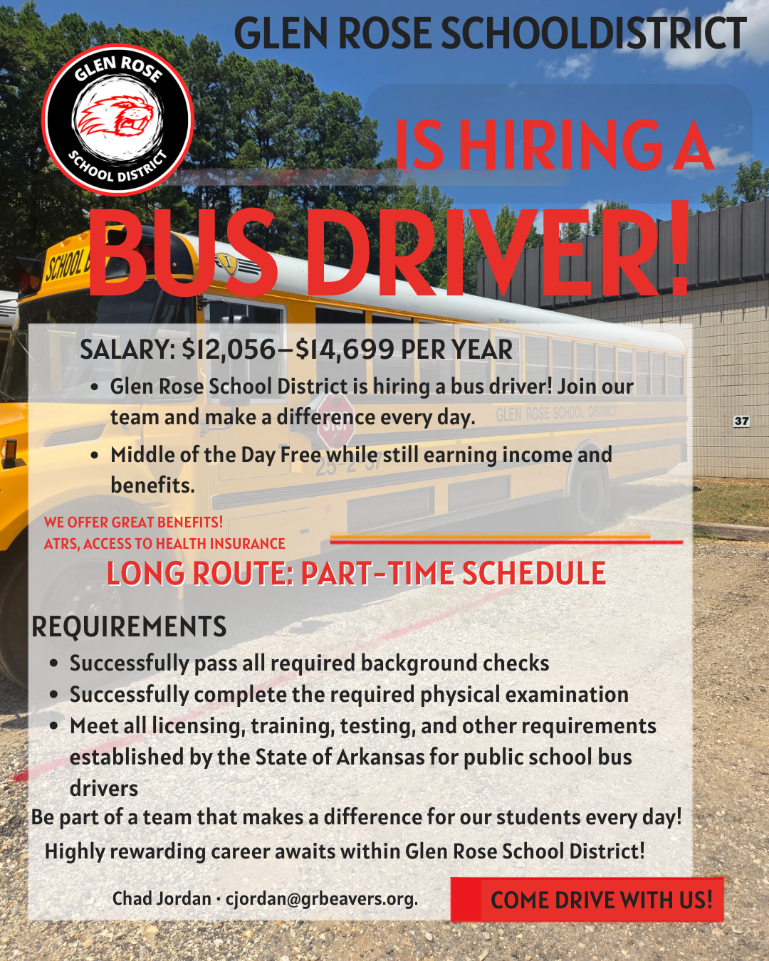 Bus Driver Wanted 
