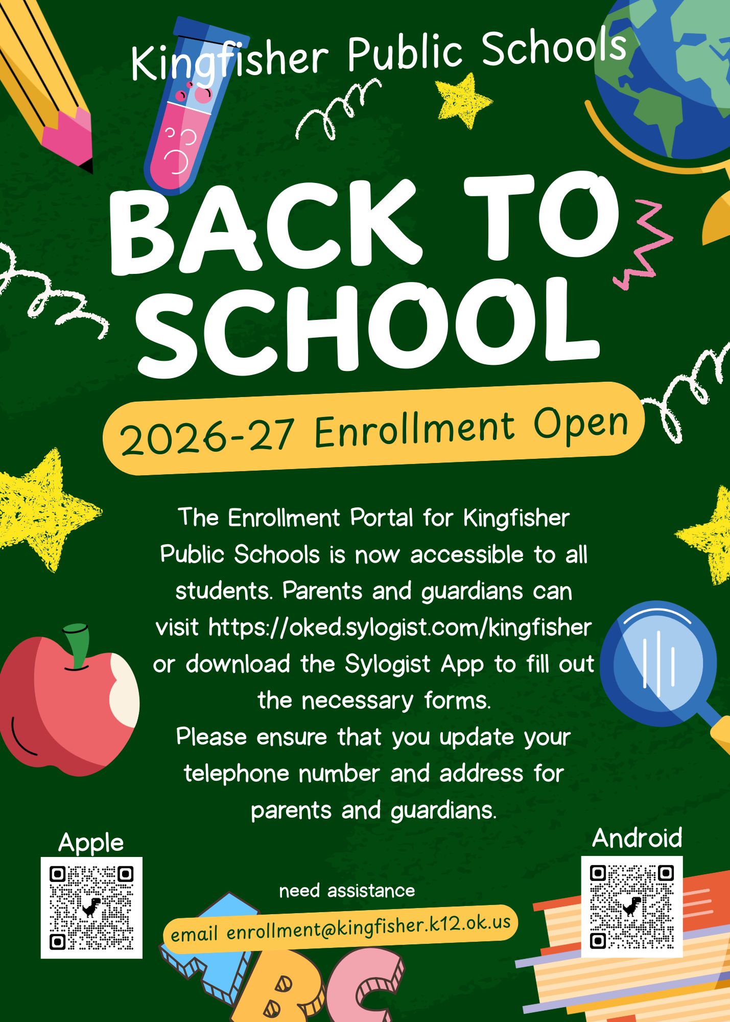 📢 2026-2027 Student Enrollment Is Now Open!