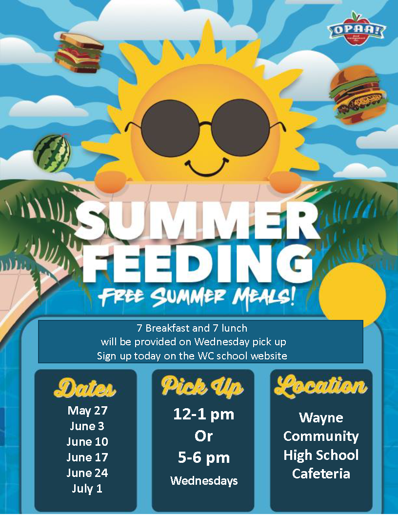 Free Summer Meals 2026