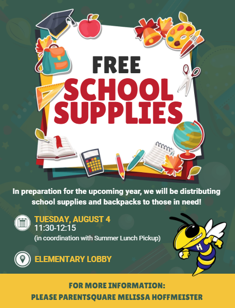 School Supply Give Away!