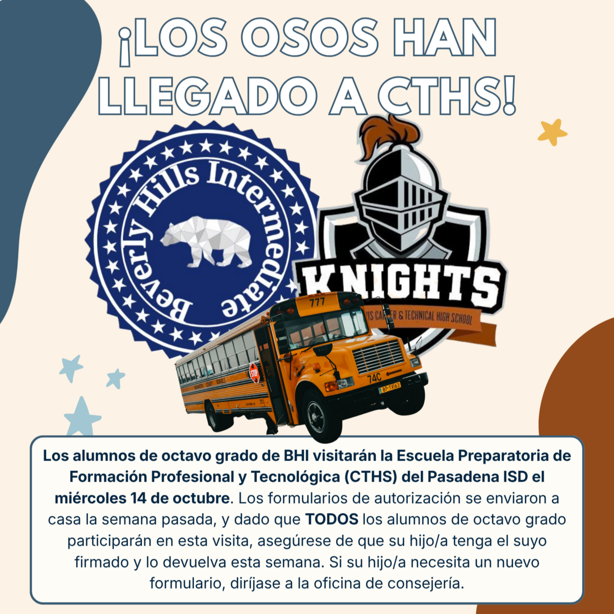 BHI Field Trip Info