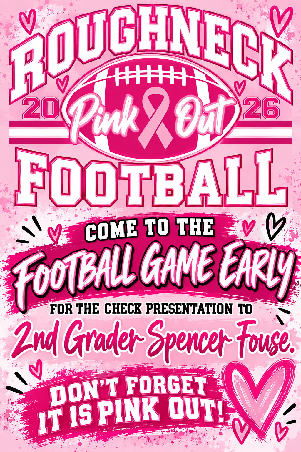 Pink Out Game this Friday